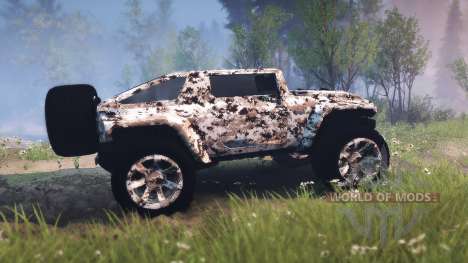 Hummer HX pour Spin Tires