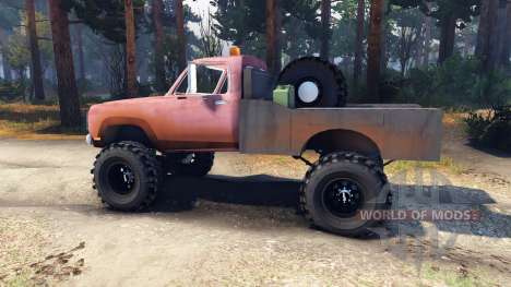 Dodge Power Wagon B-17 Rocks pour Spin Tires
