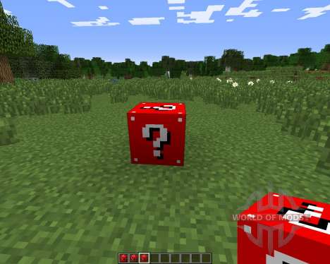 Lucky Block Red für Minecraft