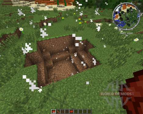 Throwable Bricks pour Minecraft