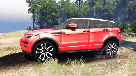 Range Rover Evoque pour Spin Tires