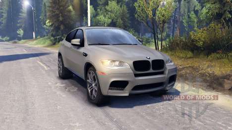 BMW X6 M v2.0 pour Spin Tires