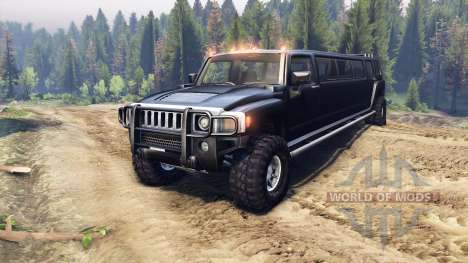 Hummer H3 Limousine für Spin Tires