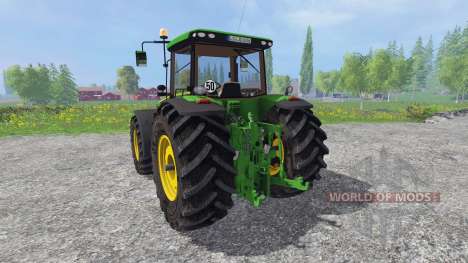 John Deere 8370R v3.0 [Ploughing Spec] pour Farming Simulator 2015