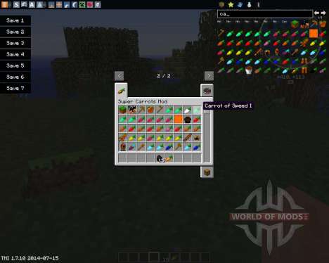 Useful Carrots für Minecraft