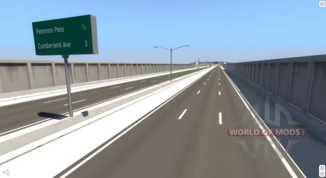 Autobahn Matrix für BeamNG Drive