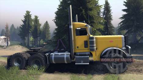 Peterbilt 379 v1.1 yellow pour Spin Tires