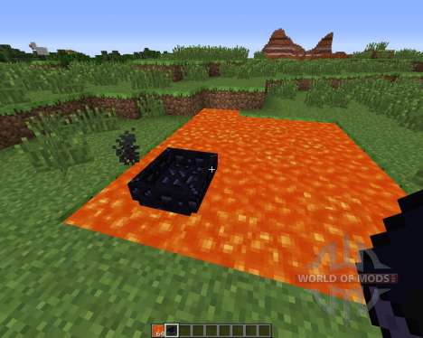 Obsidian Boat pour Minecraft