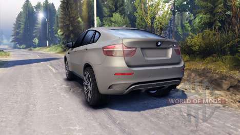 BMW X6 M v2.0 pour Spin Tires