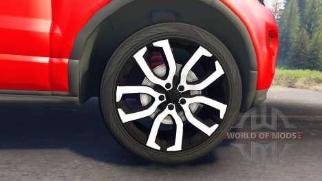 Range Rover Evoque für Spin Tires