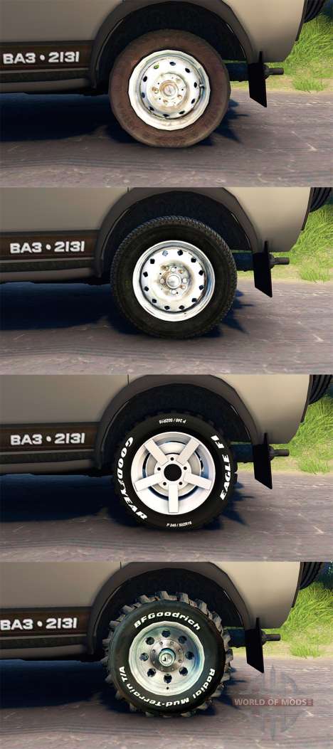 VAZ Niva 2131 für Spin Tires