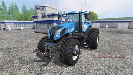 New Holland T8.320 with twin dynamic rear wheels für Farming Simulator 2015