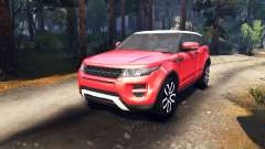 Range Rover Evoque pour Spin Tires
