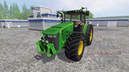 John Deere 8370R v3.0 [Ploughing Spec] pour Farming Simulator 2015