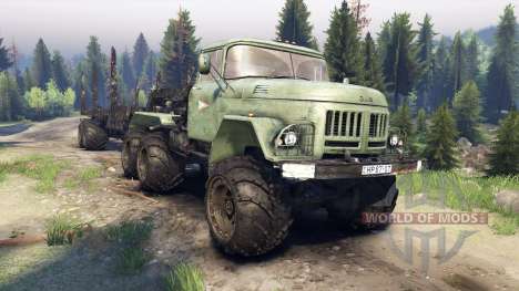 ЗиЛ-137-trailer melden für Spin Tires