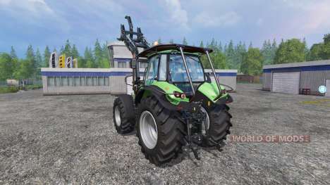 Deutz-Fahr Agrotron 7250 TTV v2.0 forest pour Farming Simulator 2015