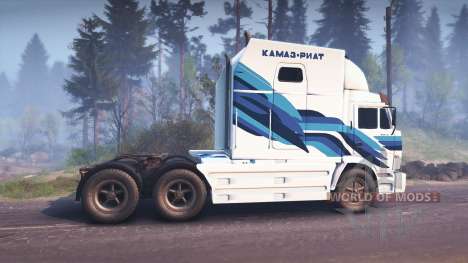 KamAZ-54112 RIAT pour Spin Tires