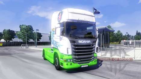 La peau Gryf pour Scania camion pour Euro Truck Simulator 2