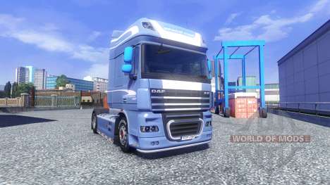 DAF XF 105 Blue Edition für Euro Truck Simulator 2