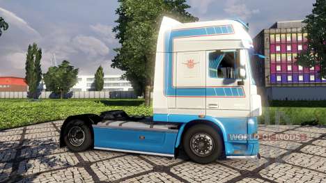 La peau VeBa Trans pour DAF tracteur pour Euro Truck Simulator 2