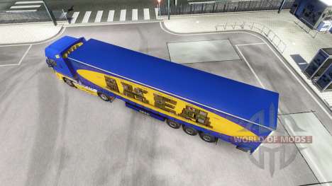 Haut IKEA für DAF XF Sattelzug für Euro Truck Simulator 2