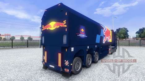 La peau de Red Bull Racing, Hochglanz sur le cam pour Euro Truck Simulator 2