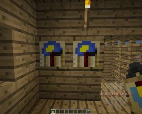 Wall Clock [1.7.2] pour Minecraft