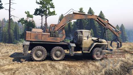 Ural-4320 avec les nouveaux chargeurs pour Spin Tires