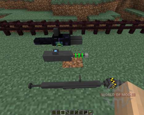 Weapons [1.7.2] pour Minecraft