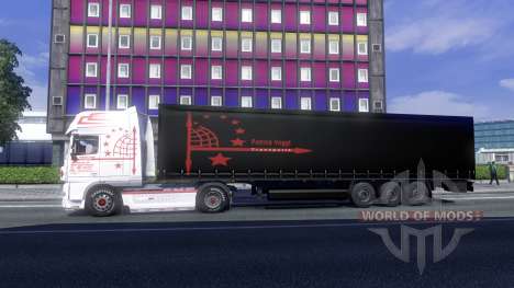 Haut Patrick Vogtt für DAF XF Sattelzug für Euro Truck Simulator 2