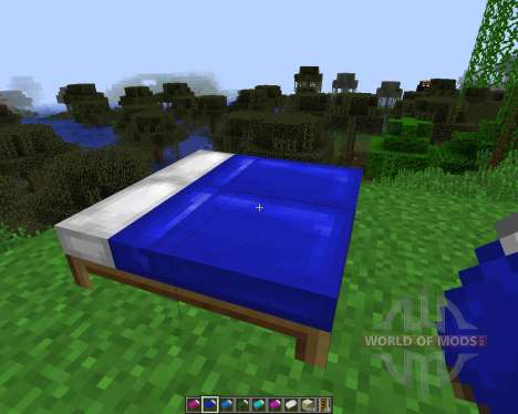 Dyeable Beds [1.7.2] pour Minecraft
