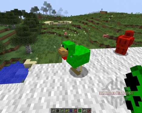 Mo Chickens [1.7.2] für Minecraft