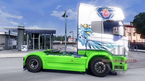 La peau Gryf pour Scania camion pour Euro Truck Simulator 2