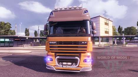 La lueur bleue des phares pour Euro Truck Simulator 2