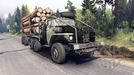 Ural-4320 pour Spin Tires