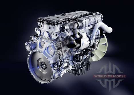 Der Klang der diesel-Motor Mercedes-Benz Actros für Euro Truck Simulator 2