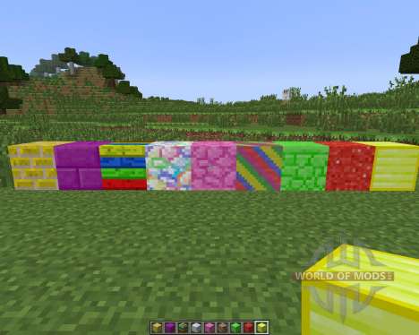 Colored Blocks [1.7.10] pour Minecraft
