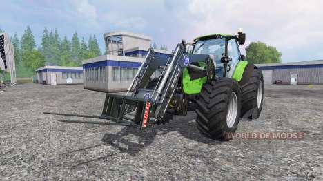 Deutz-Fahr Agrotron 7250 Forest King v2.0 green pour Farming Simulator 2015