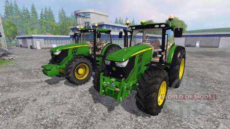 John Deere 6170R and 6210R v3.0 für Farming Simulator 2015