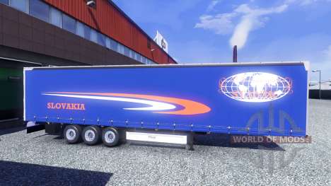 Skins sur Fliegl semi-remorques pour Euro Truck Simulator 2