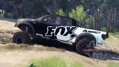 Ford Raptor Pre-Runner fox pour Spin Tires