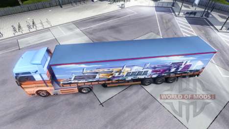 Haut-Showtruck-auf dem LKW MAN für Euro Truck Simulator 2