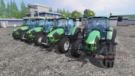 Deutz-Fahr 5110 TTV and 5130 TTV pour Farming Simulator 2015