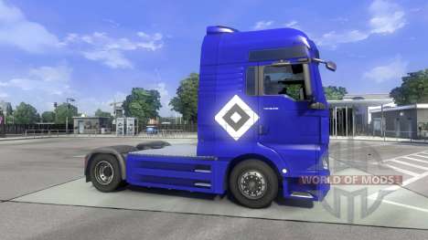 Die Haut Hamburg fährt MAN auf dem LKW MAN für Euro Truck Simulator 2