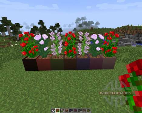 Modular Flower Pots [1.7.2] für Minecraft