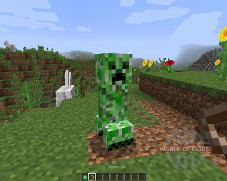Tameable (Pet) Creepers [1.7.2] für Minecraft