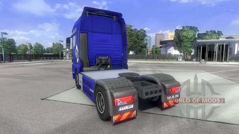 La peau de Hambourg fahrt HOMME sur le camion de pour Euro Truck Simulator 2