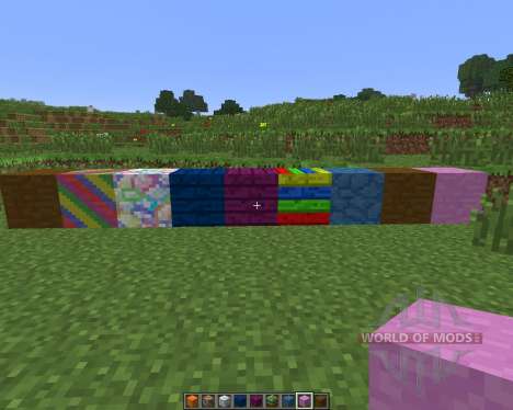Colored Blocks [1.6.4] für Minecraft