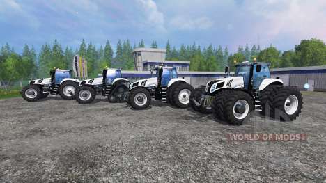 New Holland T8 [pack] v1.5 für Farming Simulator 2015