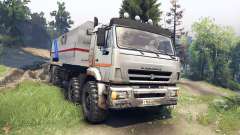 KamAZ-44108 Mustang pour Spin Tires